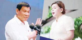 FORMER PRESIDENT RODRIGO DUTERTE, VICE PRESIDENT SARA DUTERTE-CARPIO