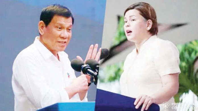 Quadcom_resized FORMER PRESIDENT RODRIGO DUTERTE, VICE PRESIDENT SARA DUTERTE-CARPIO