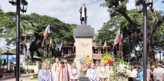 Bacolod City Government officials led the wreath-laying at the monument of our national hero, Dr. Jose Rizal, in Rizal Elementary School as the country commemorates his 128th death anniversary on Monday, Dec. 30, 2024. BACOLOD CITY PIO PHOTO