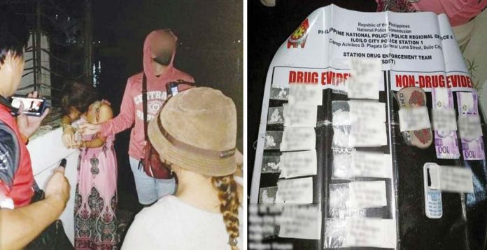 drug-bust Two drug suspects were arrested around 12:30 a.m. on Monday, Dec. 2, and yielded P272,000 worth of alleged shabu in Barangay Lopez Jaena Norte, La Paz, Iloilo City. ICPO PHOTOS