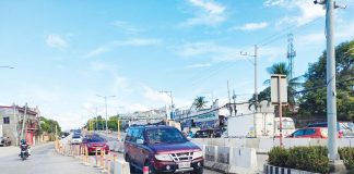 The four-lane, 453.7 lineal meters long Ungka flyover will operate 24/7 starting Dec. 25, 2024, with strict enforcement of traffic regulations to ensure prohibited vehicles do not pass, according to the Department of Public Works and Highways Region 6. AJ PALCULLO/PN