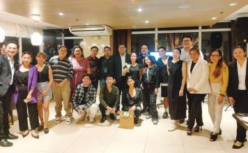 Hotel101 Group with General Manager Charley Magabo, Public Relations head Brian Ong and colleagues joined the members of the media and influencers for an appreciation dinner held last December 4 at Cafe Horizon, Injap Tower Hotel Iloilo.