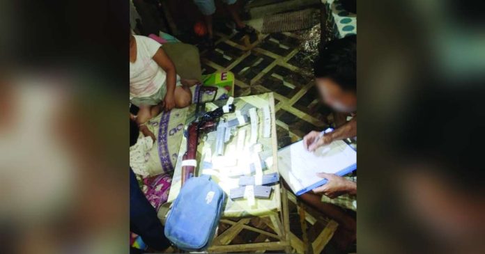 Three illegal guns and ammunition were seized by the police from tricycle driver identified as alias “Edu” in Barangay Tuburan, Janiuay, Iloilo on Dec. 9. IPPO PHOTO