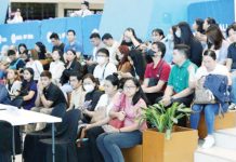 Filipinos queue up at a job fair in Pasay City in November 2024. National Economic and Development Authority Secretary Arsenio Balisacan said the 2025 General Appropriations Act signed by President Ferdinand R. Marcos Jr. on Monday, Dec. 30, 2024, will support programs in developing human capital and fund much-needed infrastructures. PNA FILE PHOTO BY YANCY LIM