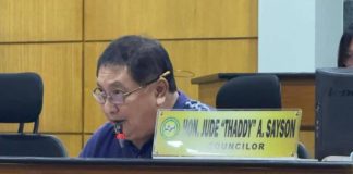 Councilor Jude Thaddeus Sayson