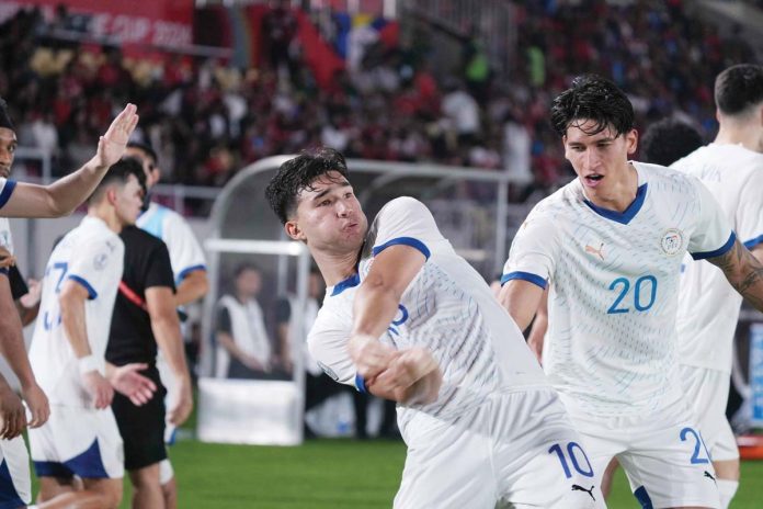 sports-PH-1 Bjørn Kristensen rejoices after knocking down a go-ahead penalty for Team Philippines. PHOTO COURTESY OF PFF