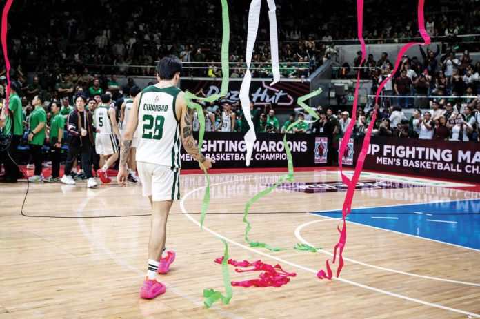 sports_Kevin_resized Kevin Quiambao has decided to join the Skygunners in hopes of fulfilling his dream of playing in the NBA someday. UAAP PHOTO