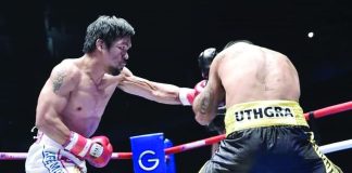 Manny Pacquiao captured world championships at flyweight, super bantamweight, super featherweight, lightweight, super lightweight, welterweight, super welterweight, and bantamweight divisions. File Photo courtesy of Alvin Go