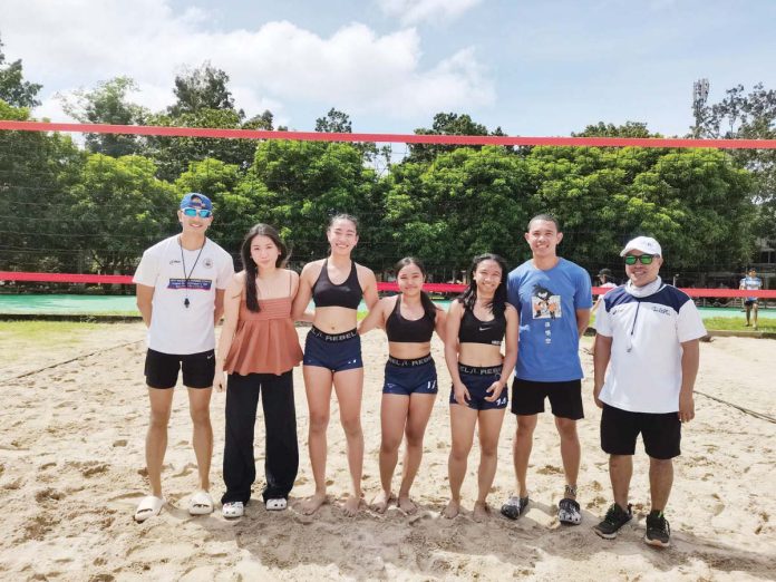 sports_Tay_Tung_resized Members of Bacolod Tay Tung High School high school girls beach volleyball team. PHOTO COURTESY OF JOSE MONTALBO