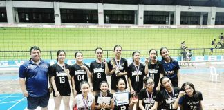 Members of Bacolod Tay Tung High School Thunderbolts team. PHOTO COURTESY OF BIBOY CALAMBA