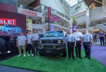 ABANTE, POSIBLE! Toyota Motor Philippines launches the Next Generation Tamaraw (L-R) Toyota Motor Philippines (TMP) First Vice President for Vehicle Sales Operations Danny Cruz, TMP Senior Vice President Masahiro Haoka, TMP President Masando Hashimoto, TMP Vice Chairman Dr. David Go, Toyota Motor Asia Regional Executive Chief Engineer Jurachart Jongusuk, and TMP Executive Vice President Jing Atienza