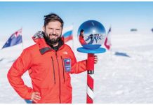 Chilean president makes historic trip to South Pole Chilean President Gabriel Boric poses next to the Ceremonial Pole Globe during his historic visit to the South Pole in Antarctica, on January 3, 2025. REUTERS