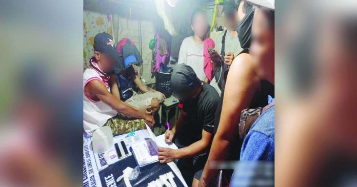 HVIs-1_superimposed Approximately P510,000 worth of suspected shabu was seized from three high-value drug suspects in a buy-bust operation in Barangay San Roque, Jaro, Iloilo City on Monday, Jan. 27. 2025. ICPO PHOTO