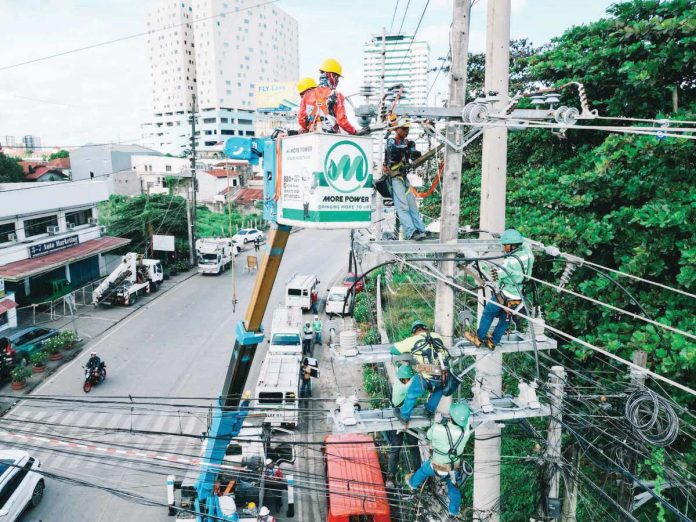 MORE_Power_secondary_pic_resized To achieve seamless Dinagyang celebration for all Ilonggos, MORE Electric and Power Corporation’s teams work tirelessly on power lines to ensure a stable and uninterrupted energy supply during the festival.