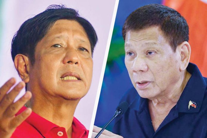 PBBM-1 MARCOS, DUTERTE