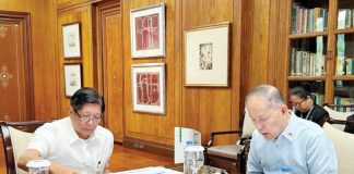 President Ferdinand Marcos Jr. meets with Department of Labor and Employment secretary Bienvenido Laguesma at the Malacañan Palace to discuss the agency’s budget execution plan for 2025. Marcos recognizes the substantial progress that has been made in 2024 but highlights the necessity of linking government initiatives to the everyday lives of Filipino citizens. PCO