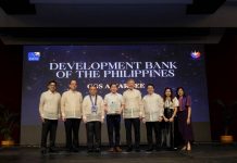 DBP bags citations for corporate governance DBP Chairman Philip G. Lo (fourth from left) receives the Governance Commission for GOCCs (GCG) award bestowed on the Bank for scoring the second highest rating in the Corporate Governance Scorecard. Also shown in photo are (from left): GCG Commissioner Atty. Brian Keith F. Hosaka, GCG Chairperson Atty. Marius P. Corpus, Executive Secretary Lucas P. Bersamin, DBP President and Chief Executive Officer Michael O. de Jesus, DBP Director Roberto V. Antonio, DBP Corporate Secretary Atty. Maria Katrina L. Infante, and GCG Commissioner Atty. Geraldine Marie B. Berberabe-Martinez.