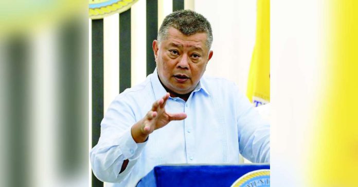POGO 1_superimposed “This administration stands firm in its resolve to intensifying its guerilla operations against non-compliant Philippine Offshore Gaming Operators,” says Justice Secretary Crispin Remulla.