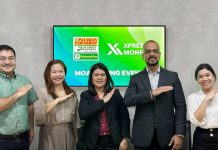 Palawan Group of Companies Teams Up with Xpress Money for Accessible and Efficient Remittances from UAE Palawan Group of Companies executives Bernard Kaibigan, Group Marketing Head; Rebecca Badayos, Head, International Remittance; Lilian Castro-Selda, Chief Financial Officer, Kassey Lynn Policarpio, Account Specialist, International Remittance, alongside Samir Vijay Vidhate, Senior Executive Officer at Xpress Money Services Limited at the contract signing.