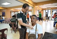 Over 200 residents in San Mateo, Rizal receive free health services in PCSO medical mission