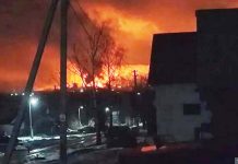 Ukrainian drone strike hits 2nd Russian oil refinery in a week Social media users posted photos of flames rising into the sky near the Lukoil company depot in Kstovo, Russia hit by a Ukrainian drone. ASTRA