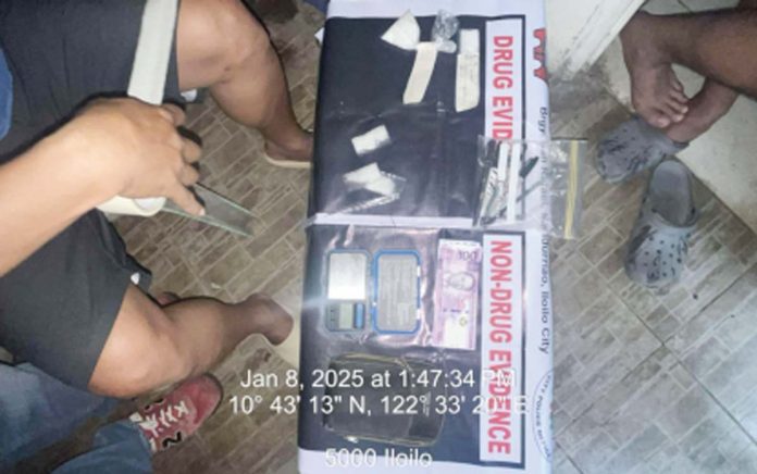 anti-drug-Dinagyang The Iloilo City Police Office (ICPO) confiscated about 200 grams of suspected shabu in an operation in Barangay Bakhaw in the city’s Mandurriao district on January 9, 2025). ICPO director, Police Colonel Kim Legada, said they are beefing up anti-drug efforts ahead of the 2025 Dinagyang Festival. ICPO