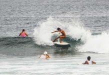 34% of nat’l employment linked to PH tourism – DOT A tourist surfs the waves in General Luna town in Siargao, the surfing capital of the Philippines and home to some of the best beaches in Asia. FERDINANDH CABRERA/AFP PHOTO