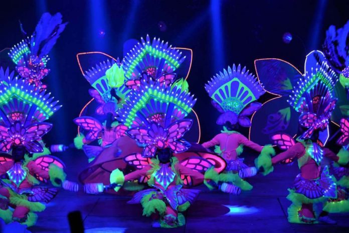 ilomination_1_resized Bailes de Luces of La Castellana, Negros Occidental is one of the five light festivals competing at the first-ever ILOmination Philippine Light Festival. Bailes de Luces was the senior grand champion in the group dance category of the 27th World Championship of Performing Arts (WCOPA) in California in July 2024. NEGROS OCCIDENTAL PROV’L GOV’T PHOTO
