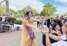 Maasin LGU grants P100,000 to Miss Iloilo in grand homecoming celebration Fans greet newly-crowned Miss Iloilo 2025 Karen Nicole Piccio in Maasin, Iloilo during a homecoming parade in her honor in Maasin, Iloilo on January 13, 2025. Photo from Mayor Francis Amboy Facebook Page