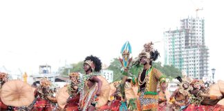 Tribu Paghidaet La Paz National High School is set to perform in New Zealand in November. AJ PALCULLO/PN