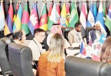 Migrant Workers Secretary Hans Leo Cacdac discusses the Philippine government's efforts to enhance quality employment opportunities at the Global Labor Market Conference 2025 Ministerial Roundtable in Riyadh, Saudi Arabia on Wednesday, Jan. 29, 2025. Cacdac led the Philippine delegation at the international event. PHOTO COURTESY OF DMW