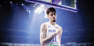 Kai Sotto sustained an anterior cruciate ligament injury during the Alphas’ Japan B. League Division 1 game against the Seahorses Mikawa last Sunday. FIBA PHOTO