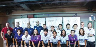 The Philippine Women’s National Futsal Team. PFF PHOTO