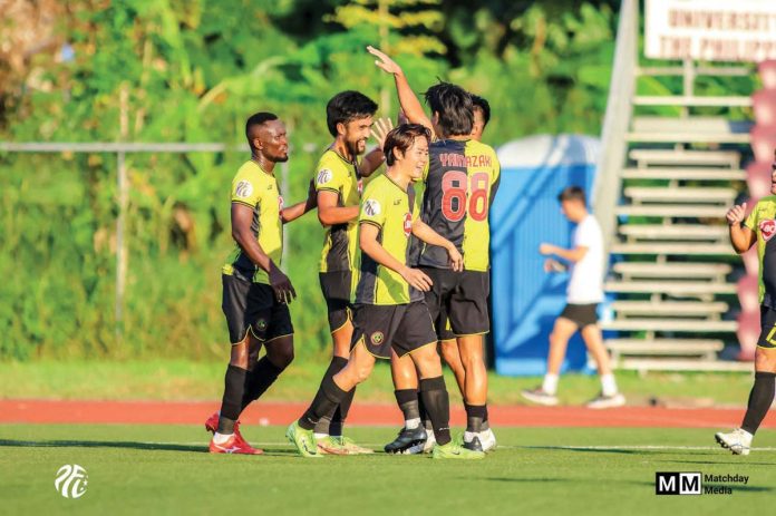 sports_PFL_resized Kaya Futbol Club-Iloilo scores a 2-0 victory over Philippine National Youth Team. PHOTO COURTESY OF MATCHDAY MEDIA
