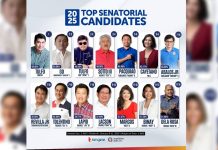 Cong. Erwin Tulfo maintains the lead in the latest 2025 Pre-Election Senatorial Preferential Survey of Tangere despite the decline in voter preference
