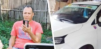 Anthony Aguirre, A&A Marie Taxi driver from Barangay Amparo, Pavia, Iloilo, earned praises for his honesty after returning a bag containing P2.4 million in cash left by his passenger on Saturday, January 18, 2025. ROMMEL PACLIBAR/XFM RADYO PATROL ILOILO PHOTOS