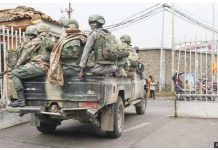 Congo rebels declare truce for ‘humanitarian reasons’ Members of the M23 armed group arrive in a pickup truck at the compound where residents gather for a protest against the Congolese government, expressing support for the M23 armed group in Goma on January 31, 2025. GETTY IMAGES