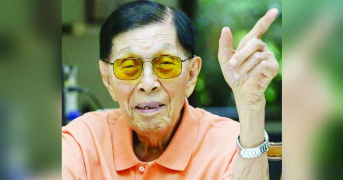 Enrile 1_superimposed Last October 2024 the Sandiganbayan acquitted former Senate president and now Chief Presidential Legal Counsel Juan Ponce Enrile in the P172-million plunder case filed against him and several others in connection with the alleged misuse of his pork barrel, officially known as the Priority Development Assistance Fund.