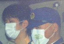 Ryuji Kimura (left) claims his intention was not to kill former Japanese Prime Minister Fumio Kishida, but to object to the country’s election age regulation which prevented him from getting into politics. GETTY IMAGES
