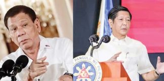 DUTERTE (left), MARCOS (right)