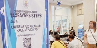 Applicants for business registration line up at the one-stop-shop in the lobby of the Bacolod City Government Center on Jan. 21, 2025. As of February 7, 18,875 businesses in the city have already registered. PNA PHOTO BY NANETTE L. GUADALQUIVER
