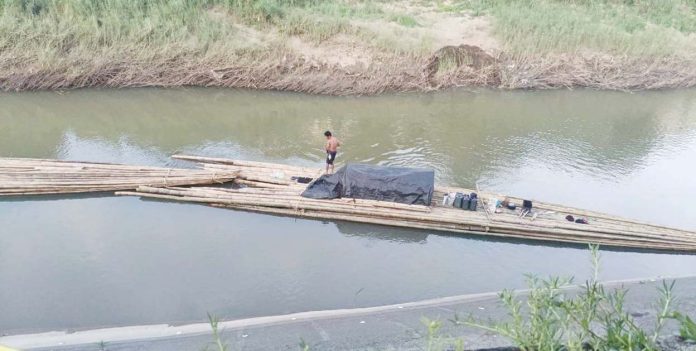 capiz_bamboo_resized Around 900 bamboo poles valued at approximately P31,500 were seized at Mambusao River in Sigma, Capiz. DENR 6 PHOTO