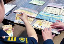 BOC crackdown vs cash smuggling helped in PH FATF ‘gray list’ delisting The Bureau of Customs-Ninoy Aquino International Airport (BOC-NAIA) intercepted undeclared foreign currencies from a departing passenger at NAIA Terminal 1 on Feb. 21, 2025. The seized currency consisted of 3,950,000 Japanese Yen, 20,000 Euro, and 8,500 Kuwaiti Dinar. BOC PHOTO