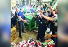 BIR destroys P2.1 billion worth of illicit cigarettes Bureau of Internal Revenue Commissioner Romeo Lumagui Jr. leads the destruction of seized illicit cigarettes in Porac, Pampanga on Monday, Feb. 24, 2025. ROMEO “JUNE” LUMAGUI JR./FACEBOOK PHOTO