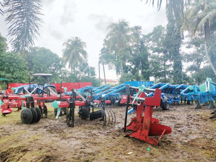 farm_equipment2_1_resized Ten dump trucks, farm tractors and other farm implements were distributed to mill district development councils and block farm beneficiaries in Negros Occidental on Saturday, Feb. 22, 2025.