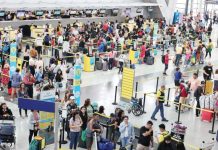 Foreign travel seen as cheaper than domestic trip Passengers catch their respective flights at Ninoy Aquino International Airport (NAIA) terminal 3. PLUS.INQUIRER.NET/GRIG C. MONTEGRANDE FILE PHOTO