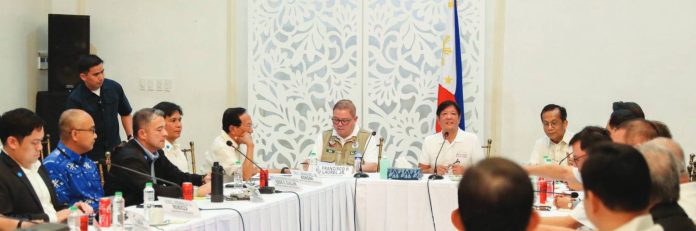 ime RDC 0 edited President Ferdinand R. Marcos Jr. has directed relevant government agencies to expedite the implementation of key development projects in Western Visayas. During his on-ground Regional Development Council meeting in Iloilo City, the President and council officials discussed major projects, including the Jalaur River Multipurpose Project Stage II and the Panay-Guimaras-Negros Bridges. They also addressed regional needs in agriculture, education, energy, water resources, tourism, and flood mitigation. PHOTO FROM PCO FACEBOOK PAGE