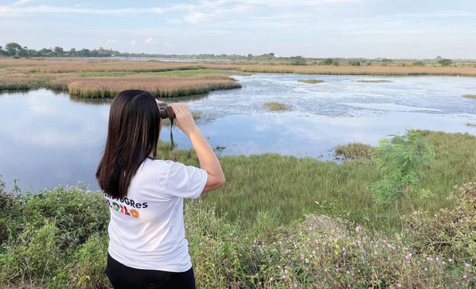ime-birds-(2) BIRD-WATCHING FOR CONSERVATION. In celebration of World Wetlands Day, the Iloilo Provincial Government Environment and Natural Resources Office led a bird-watching activity in Barangay Talauguis, Zarraga, Iloilo. The wetland serves as a vital habitat for migratory birds, including egrets, showing the province’s rich biodiversity and underscoring the need for conservation efforts. PENRO-LGU ILOILO IPG