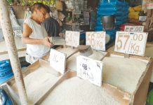Inflation steady at 2.9% in January Rice varieties sell between P46 and P57 per kilogram at a retail store in Pavia, Iloilo on Feb. 4, 2025. AJ PALCULLO/PN