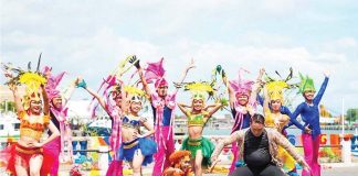 Grupo del Oeste of West Visayas State University is the 2024 champion of Paraw Regatta’s “Sinamba sa Regatta” street dance competition. ILOILO CITY GOVERNMENT PHOTO